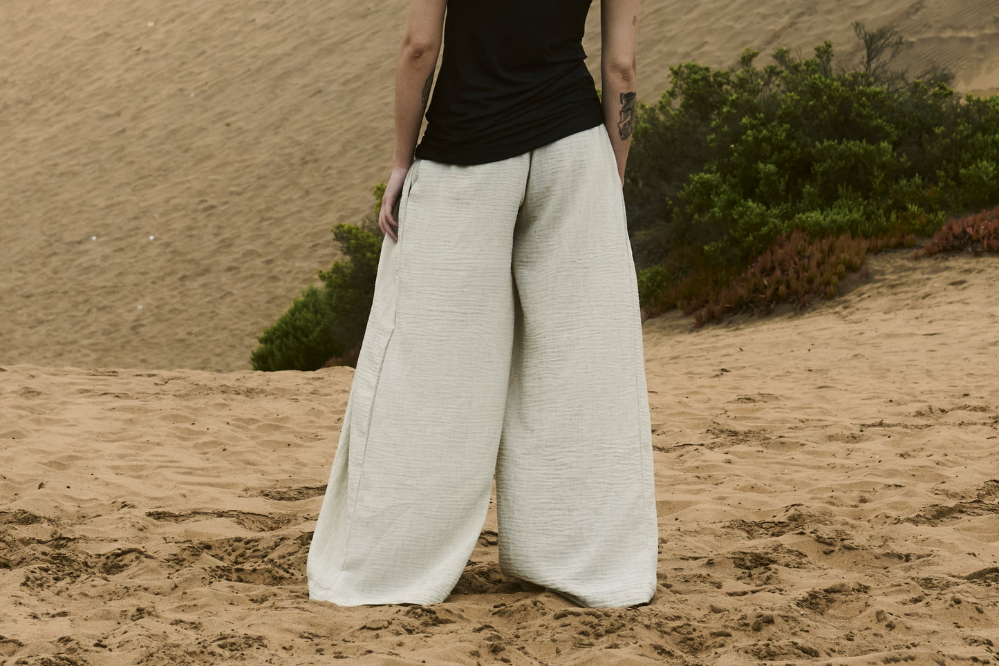 Kaze Pleated Pants